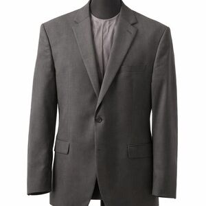 Lauren Ralph Lauren Men’s Gray Wool Blend Blazer Size 48L – Used Good